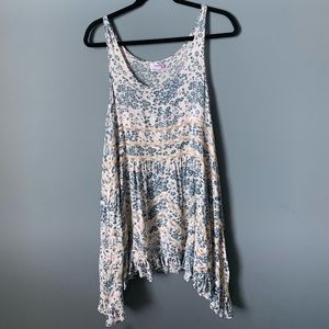 Free People Lace Trapeze Dress